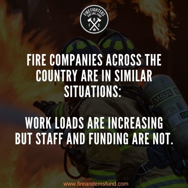 Fire Departments Face Staffing Shortages - Firefighters and EMS Fund